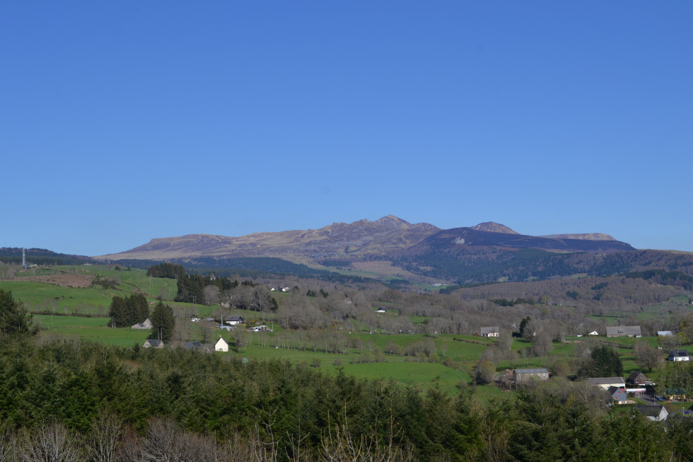 Vue sur le Massif du Sancy